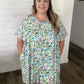 “Talk About Spring Time” Midi Tunic Dress w/ Pockets