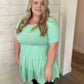 Mint Tunic Top