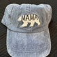 Mama Bear Denim Colored Hat