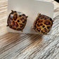 Leopard Studs