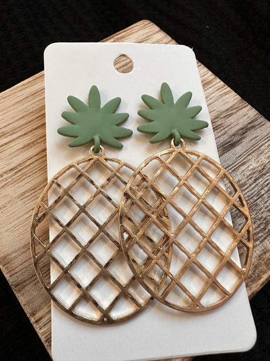 Pineapple Earrings