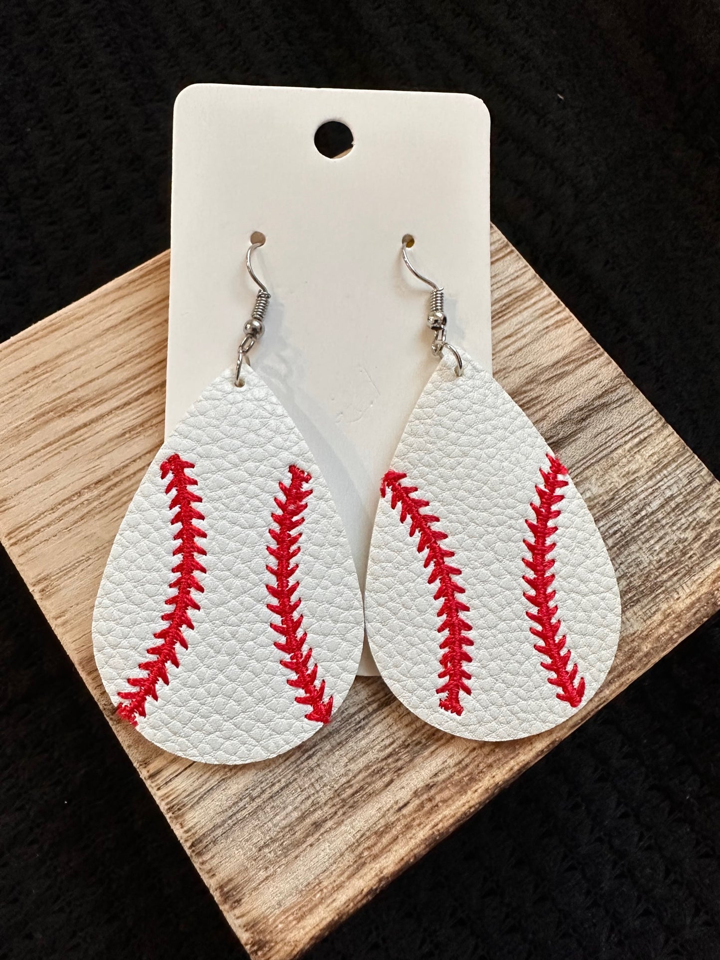 Baseball Earrings