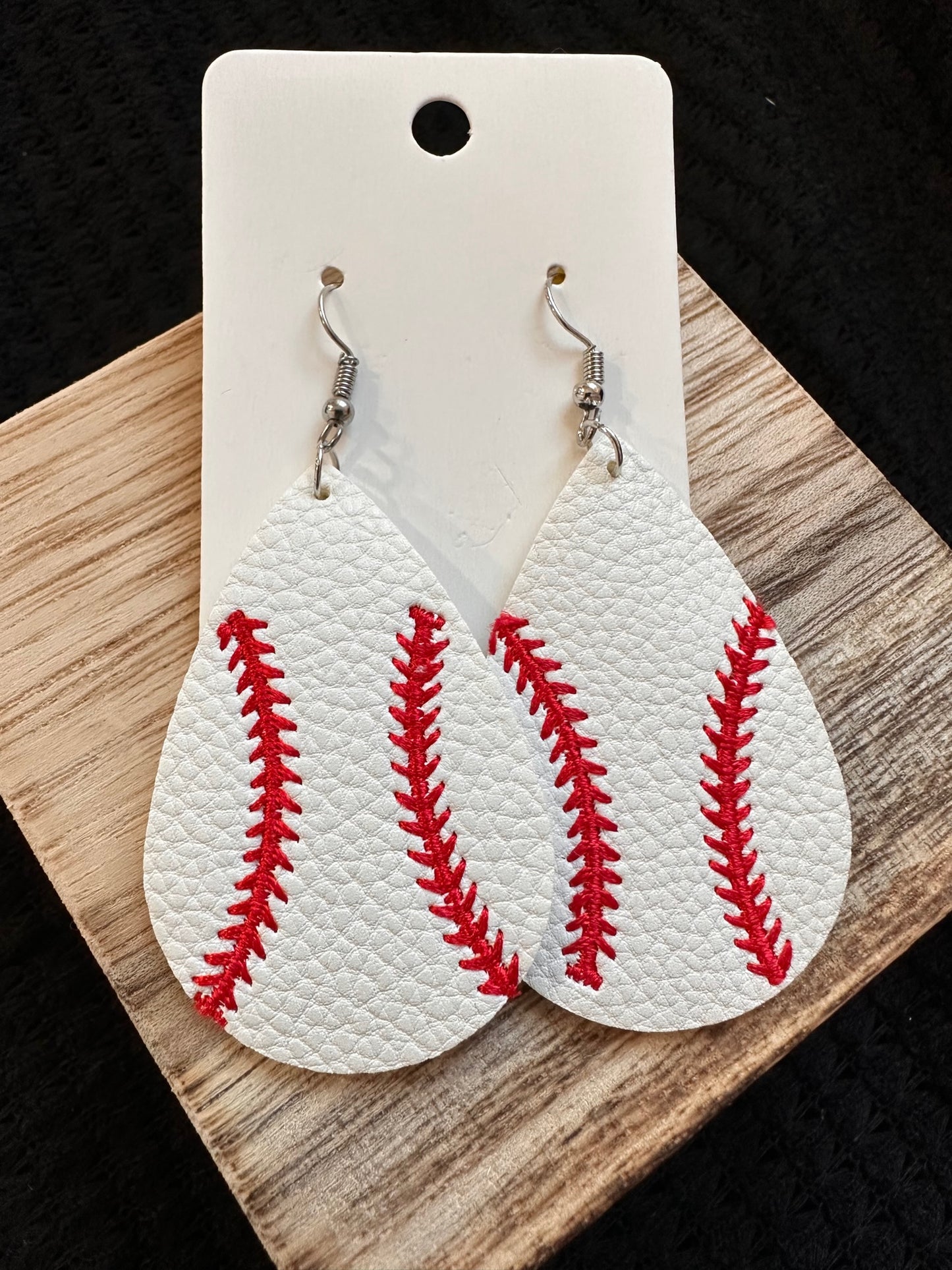 Baseball Earrings