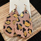 Mocha Leopard Earrings