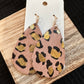 Mocha Leopard Earrings