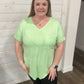 Light Green Slouchy Tee