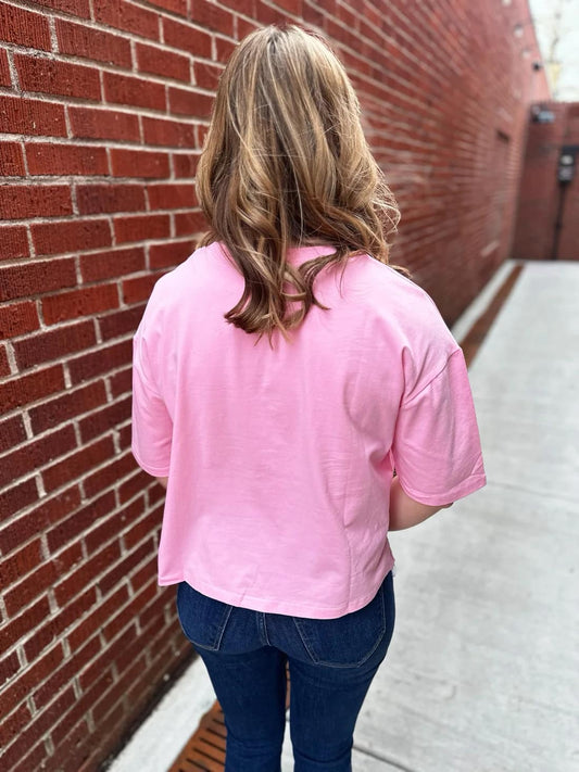 Sequin Tassel Top