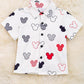 Mickey Mouse Button Up Top