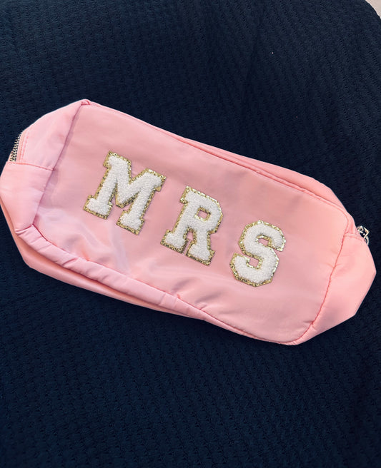 Mrs Pink Makeup Bag